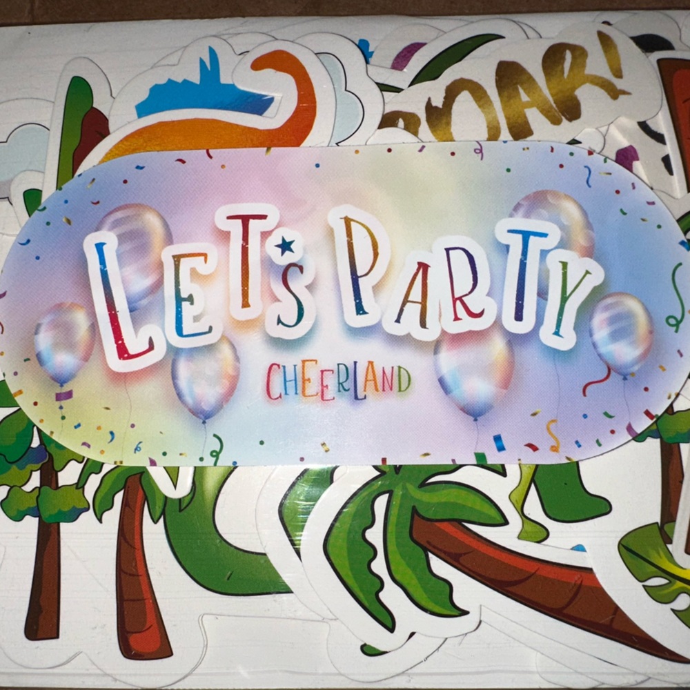 Cheer stick party decor